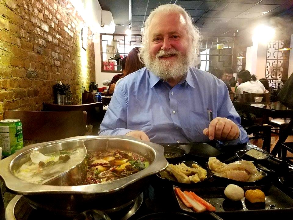 Jan Theuninck at Chinese resto NYC, 2016