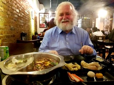 Jan Theuninck at Chinese resto NYC, 2016 photo
