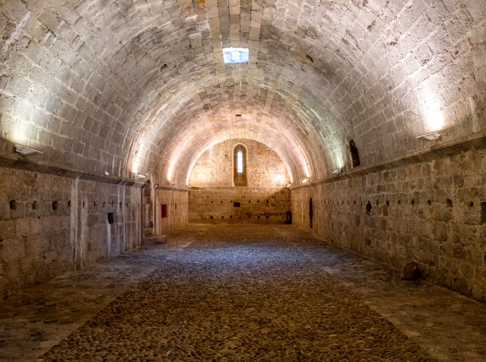 Sala del Cónclave del Castillo Palacio de Peñíscola
