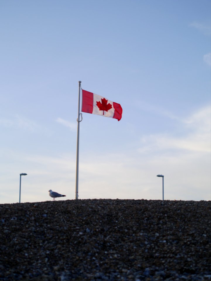 Canadian flag photo