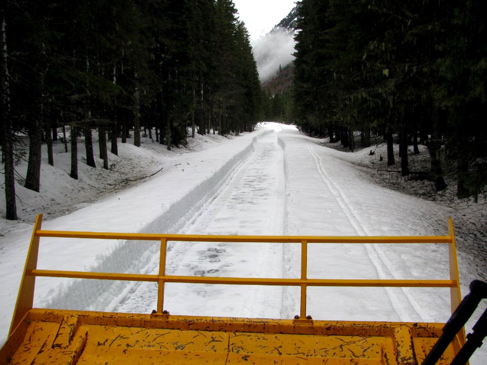 Going-to-the-Sun Road Plowing, April 7, 2017