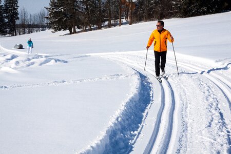 Binding langlaufschuh cross-country ski photo