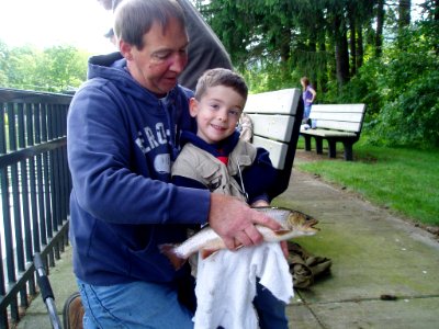 Northeast Fishery Center's Annual Fishing Event
