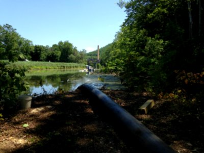 Hughesville Dam removal project begins in New Jersey photo