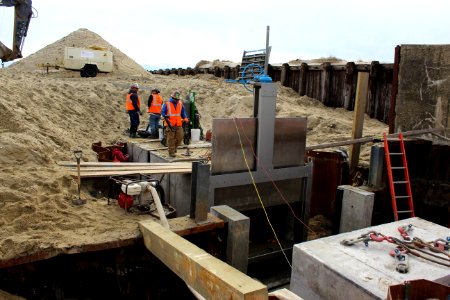 Dune restoration at Wreck Pond Inlet