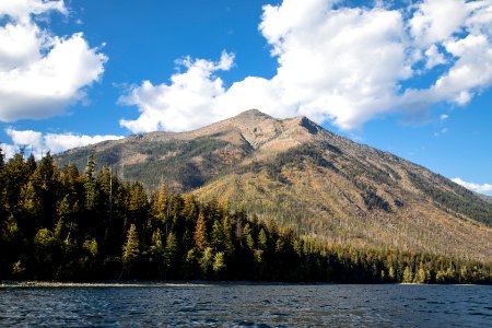 Stanton Mountain From Lake McDonald photo