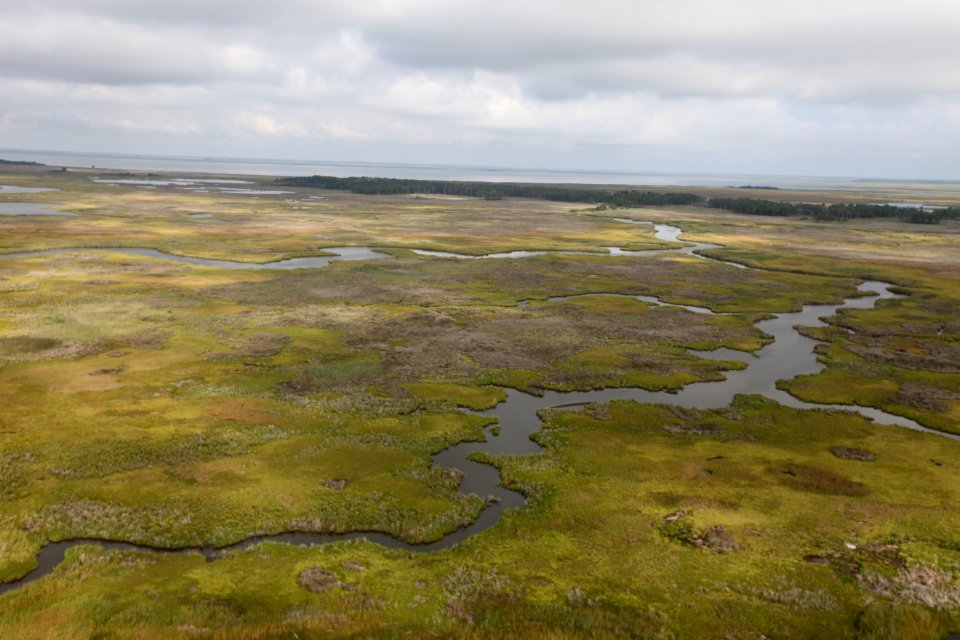 Day 4 -Nanticoke River in Maryland - Hurricane Sandy Aerial Tour