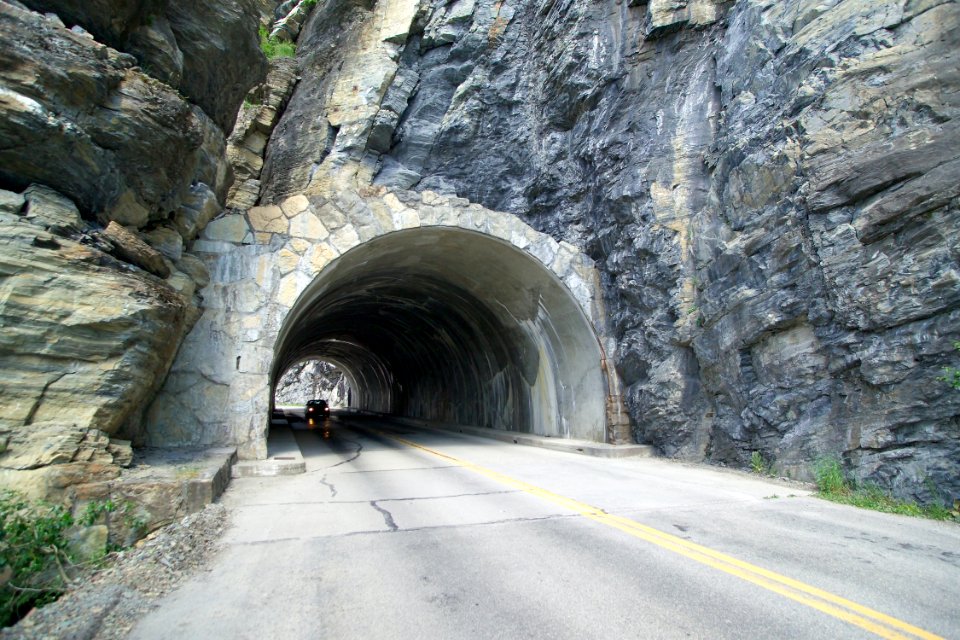 Vehicle in the West Side Tunnel