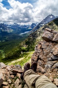 Relaxing on Spot Mountain