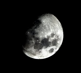 Moon 6 Images Stitched Together  7.30.2020