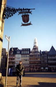 Plaza Römerberg, en Frankfurt.