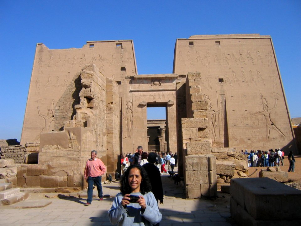 Templo de Horus en Edfu