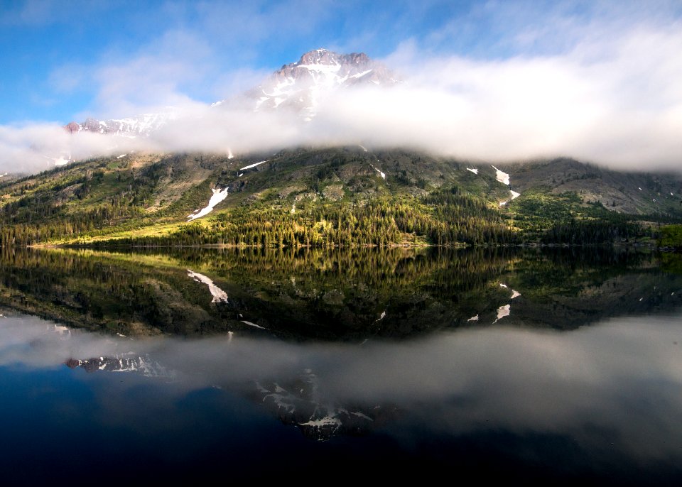 Two Medicine Lake Reflections