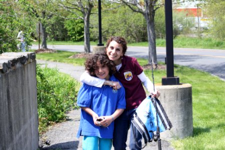 Jen Lapis with daughter