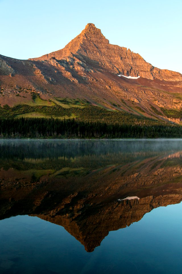 Flinsch Peak Sunrise Portrait