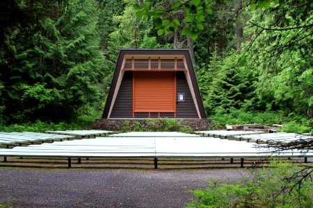 Fish Creek Amphitheater - 1 [Near the West Entrance to the park.] photo