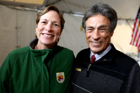 Northeast Regional Director Wendi Weber And Rhode Island Complex Refuge Manager Charlie Vandemoer