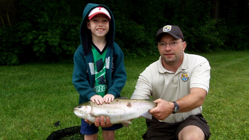 Northeast Fishery Center's Annual Fishing Event
