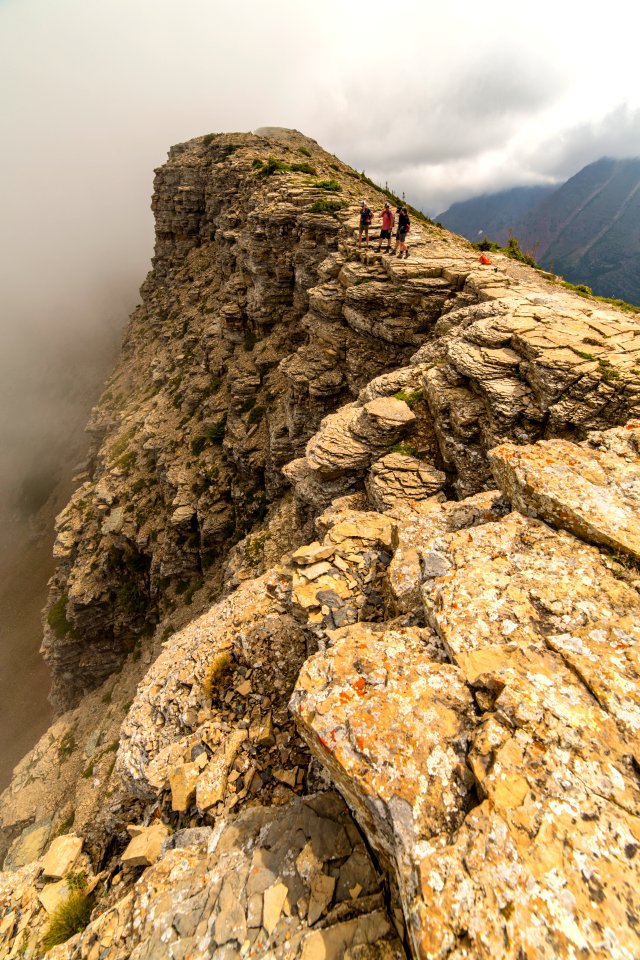 Hiker at Pitamakan Pass