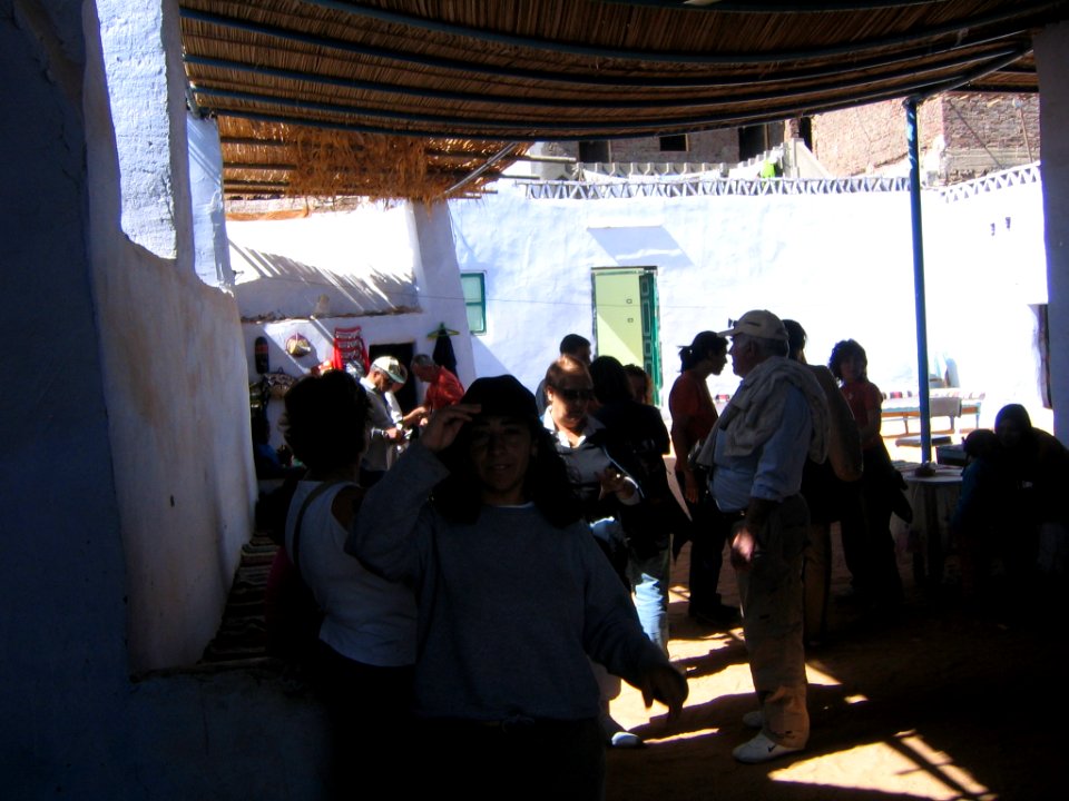 Visita a un pueblo nubio