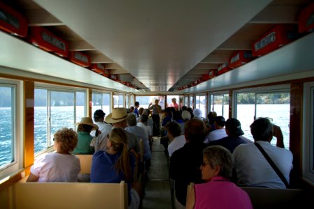 Park Ranger on a Boat Tour photo