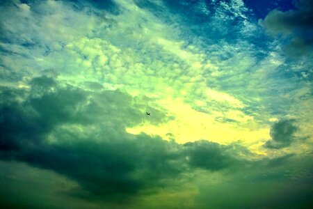 Aircraft shanghai the scenery