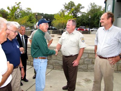 Secretary Salizar and Refuge Manager Andy French