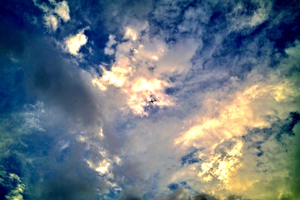 Aircraft shanghai the scenery