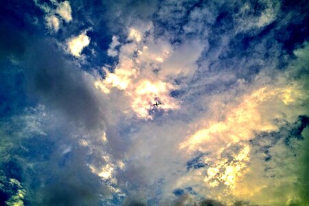 Aircraft shanghai the scenery