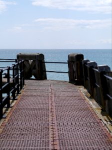 Worthing pier deck photo