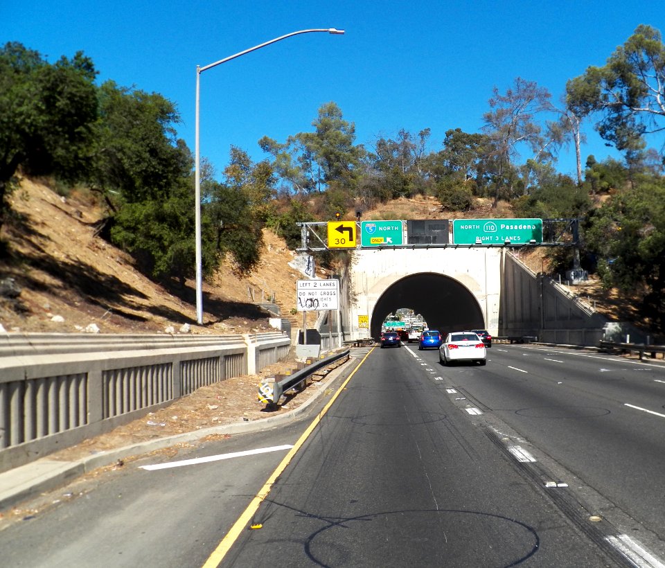 Last tunnel before the turn