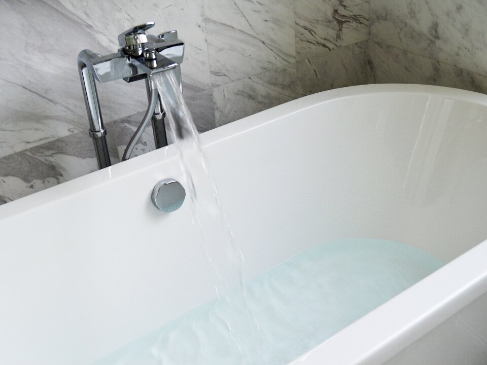 Bathroom clean water
