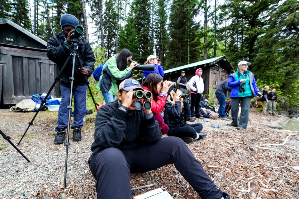 BioBlitz Group at Bowman 0315