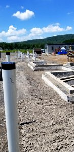 CVNWR Sanitary waste pipe complete