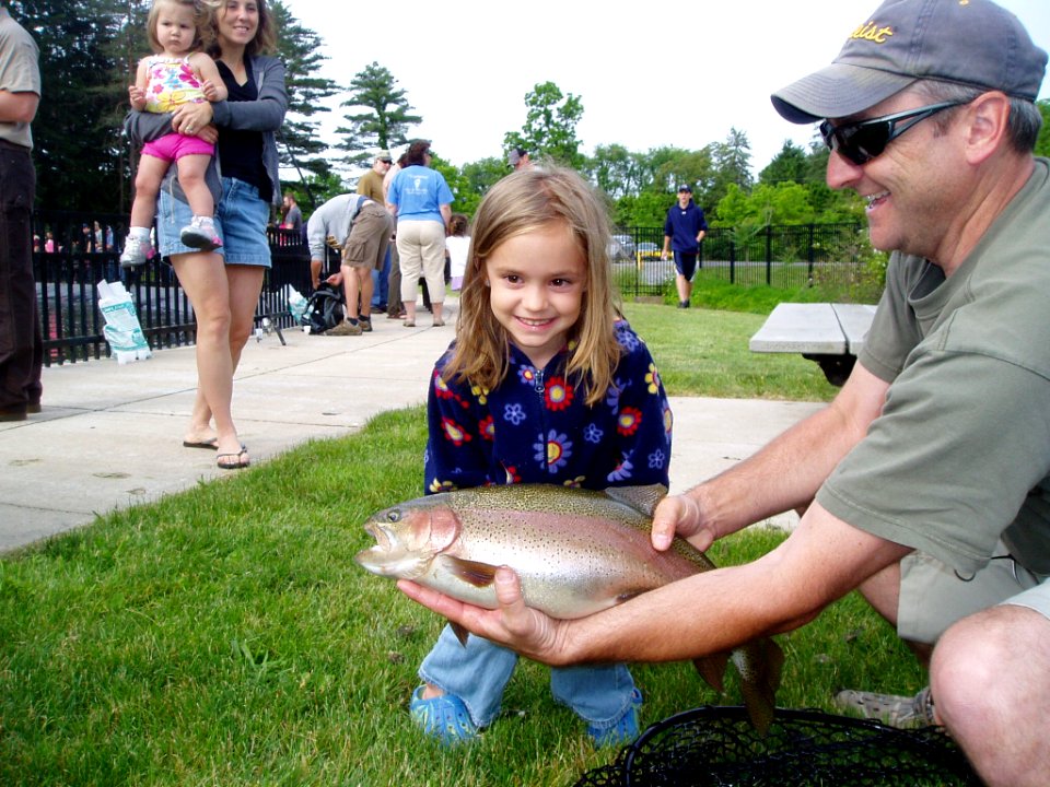 Northeast Fishery Center's Annual Fishing Event