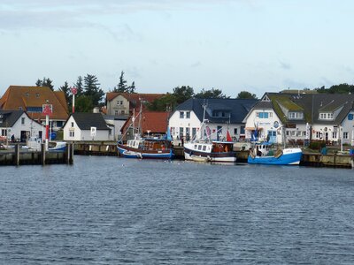 Rügen port houses photo