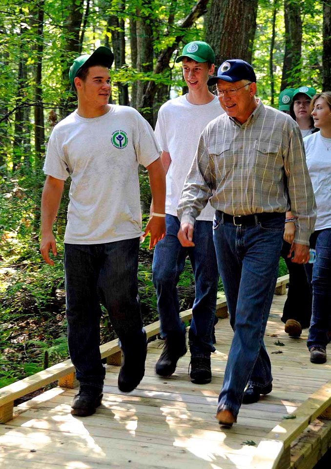 Secretary Salazar visits Great Bay National Wildlife Refuge