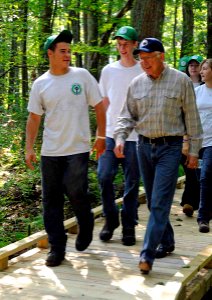 Secretary Salazar visits Great Bay National Wildlife Refuge