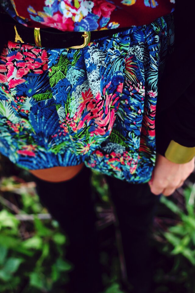 Skirt outfit style