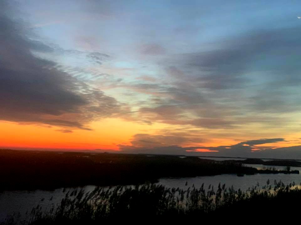 Sunrise over Edwin B. Forsythe National Wildlife Refuge