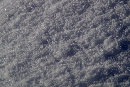 Snow crystals sparkle ice photo