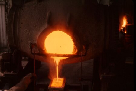 Metal hot industrial