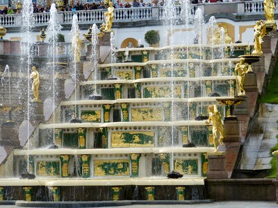 Tourism historically peterhof photo