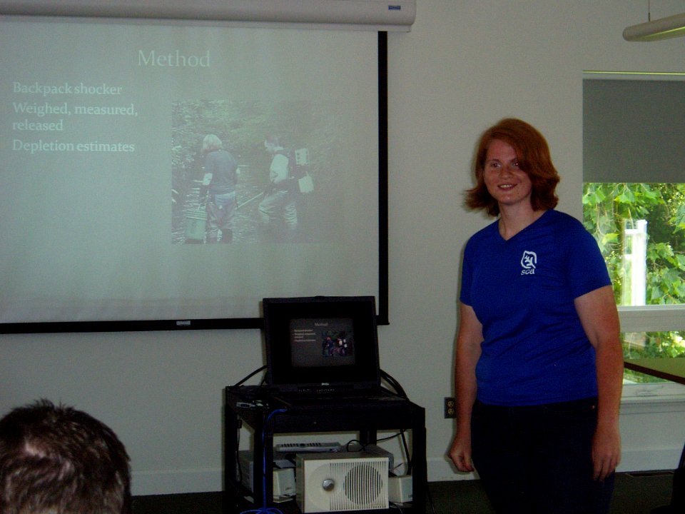 Giving a presentation