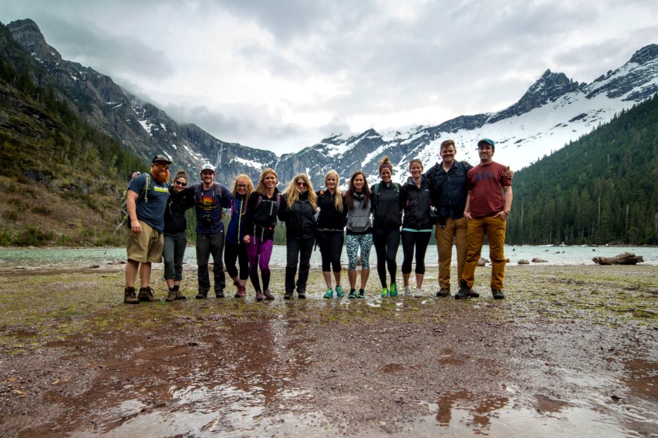 Group at Lake McDonald