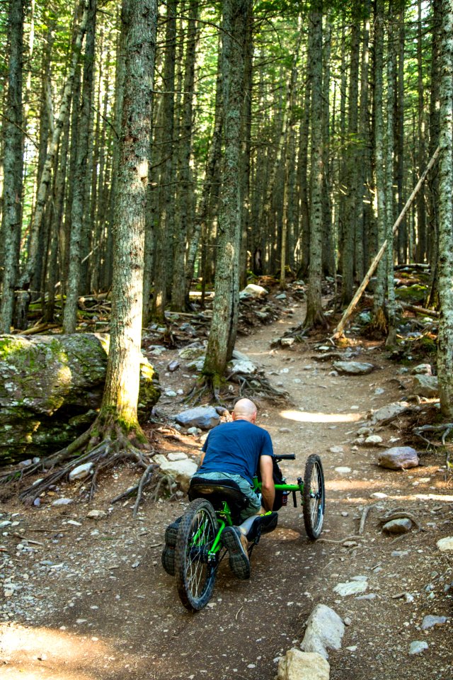 Avalanche Lake Hike with Off-road Wheelchair 10
