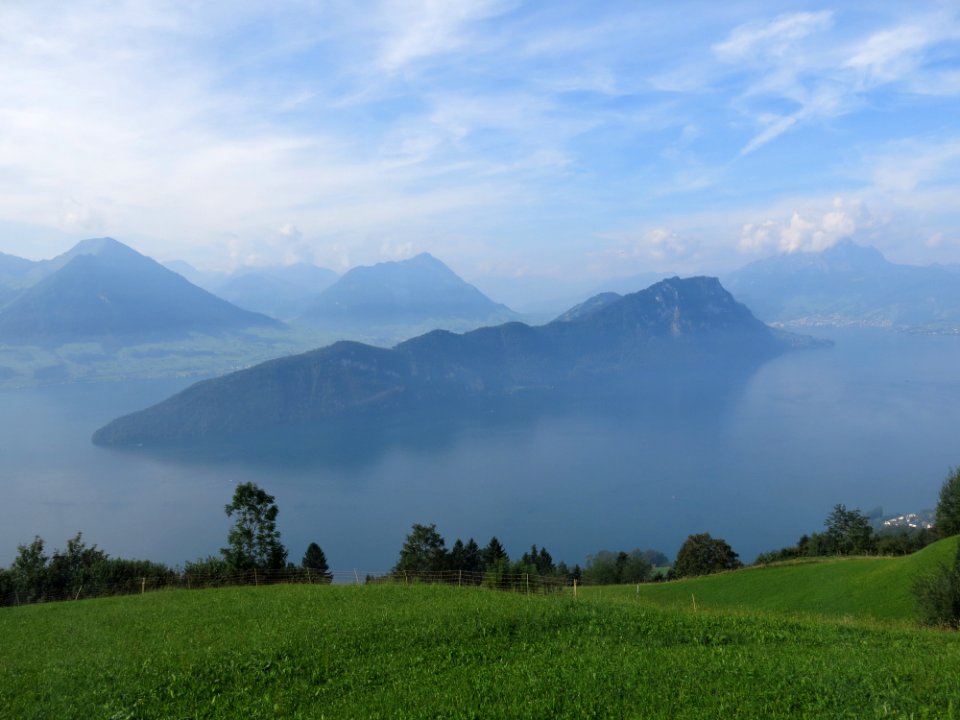 Trip to Rigi mountain, Switzerland