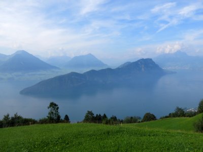 Trip to Rigi mountain, Switzerland photo