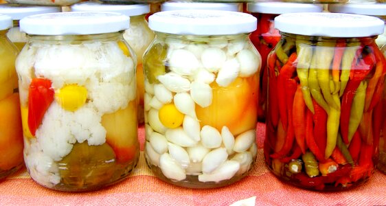Homemade pickles pickles dish