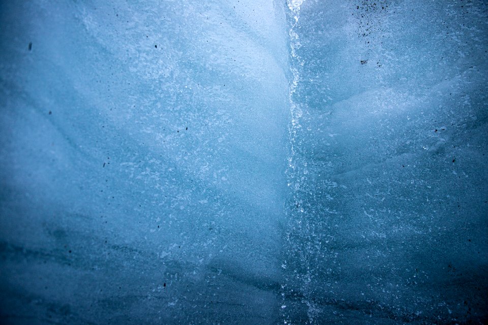 Details of Glacier Ice